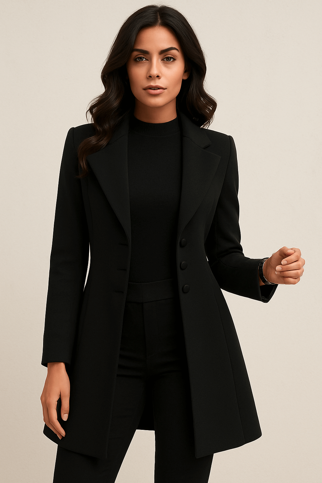 Slim Fit Elegant Trench Coat