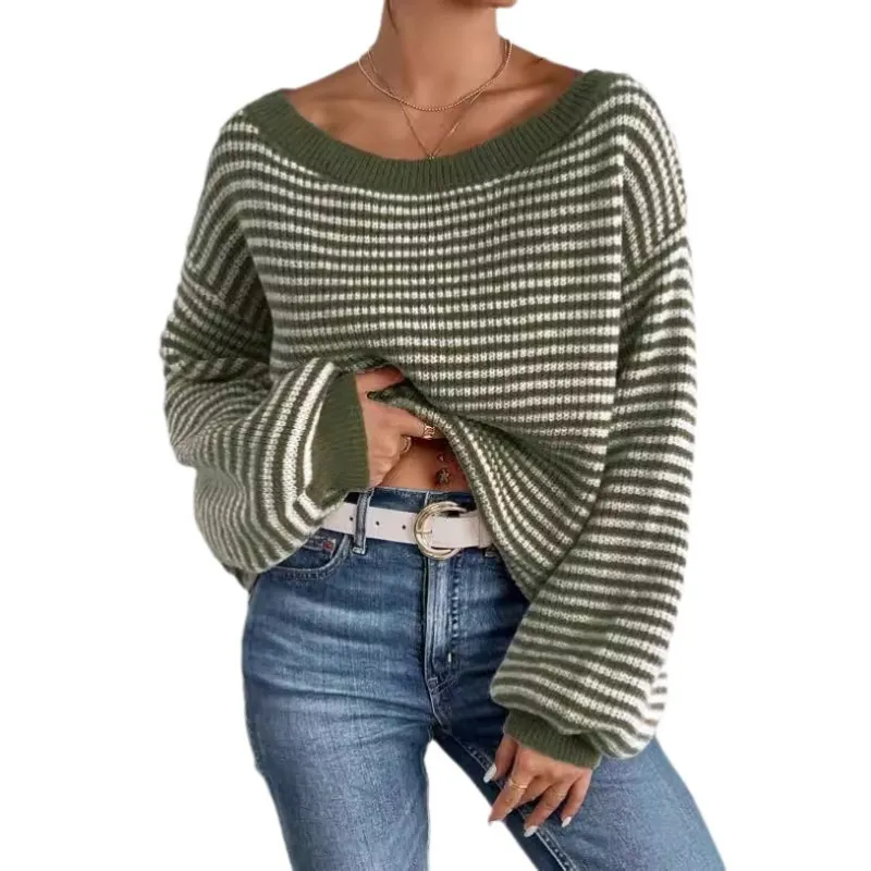 Elegant Relaxed Knit Sweater