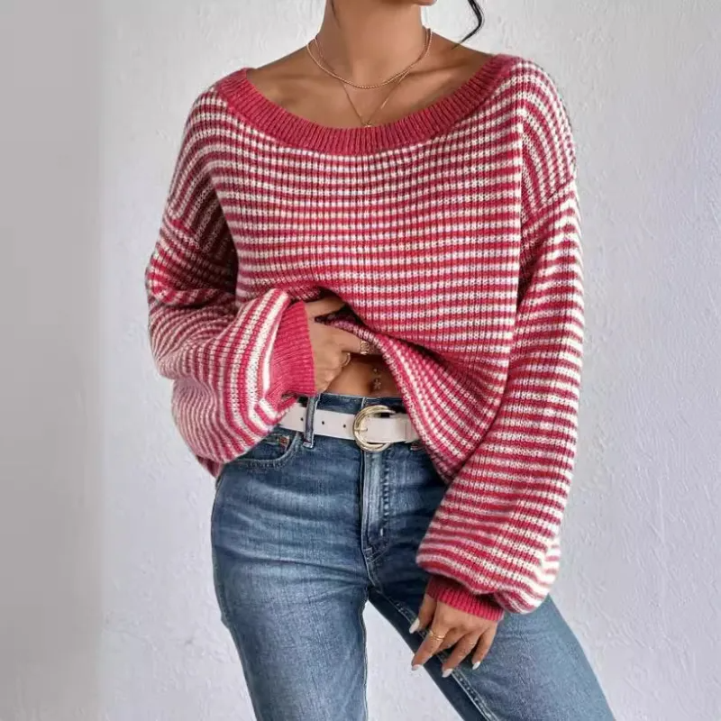Elegant Relaxed Knit Sweater