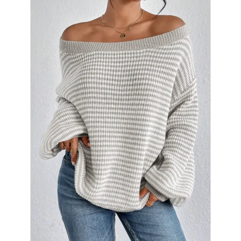 Elegant Relaxed Knit Sweater