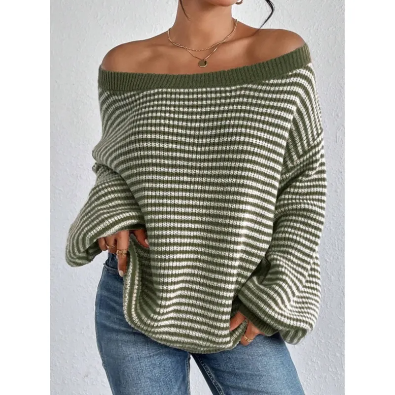 Elegant Relaxed Knit Sweater