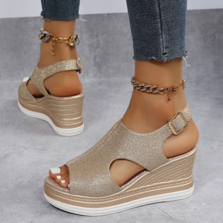 Summer Comfort Wedge Sandals