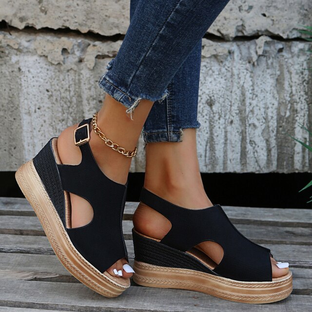 Summer Comfort Wedge Sandals