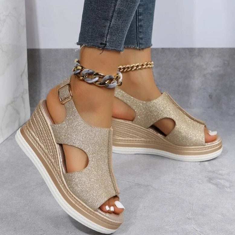 Summer Comfort Wedge Sandals